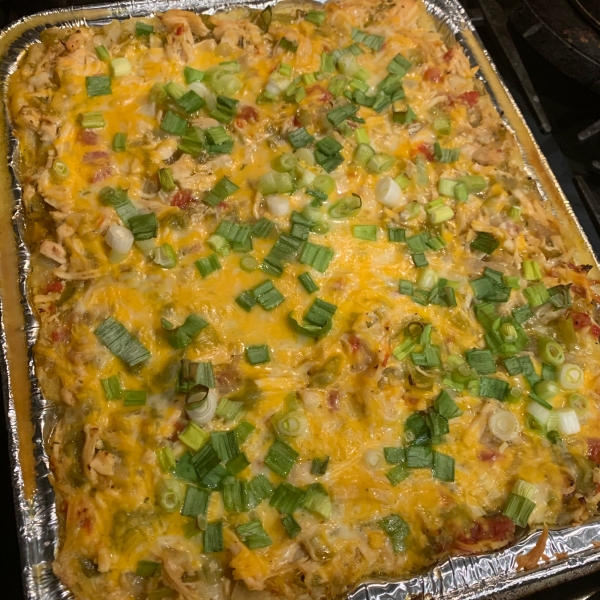 Hatch Chile Enchilada Pie