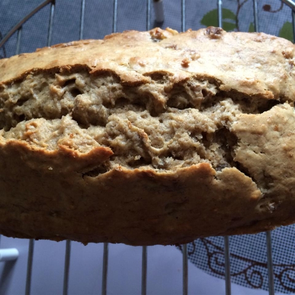 Healthier Banana Sour Cream Bread