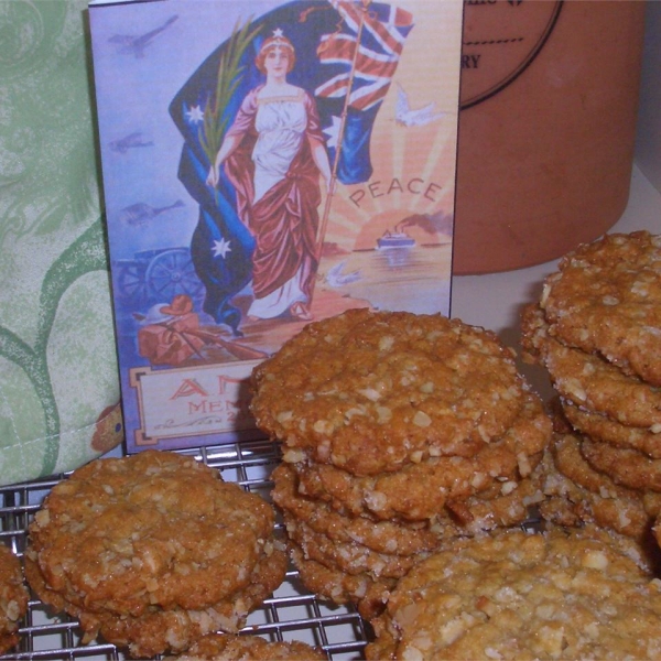 Anzac Biscuits with Macadamia Nuts