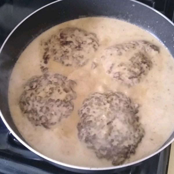 Smothered Hamburger Steak