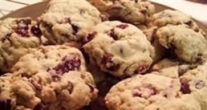 Chocolate-Cran-Oat Cookies