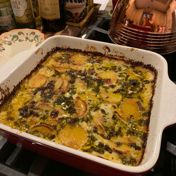 Spinach Potatoes