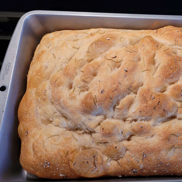 No-Knead Big Bubble Focaccia Recipe - Easy Cook Find