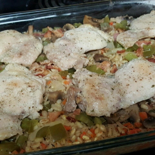 Barley Chicken Casserole