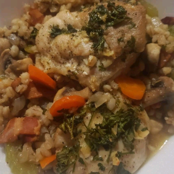 Barley Chicken Casserole