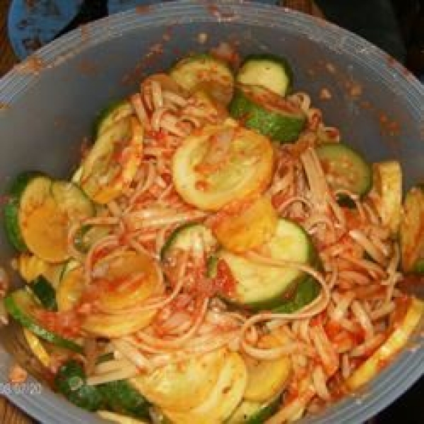 Zucchini Summer Pasta