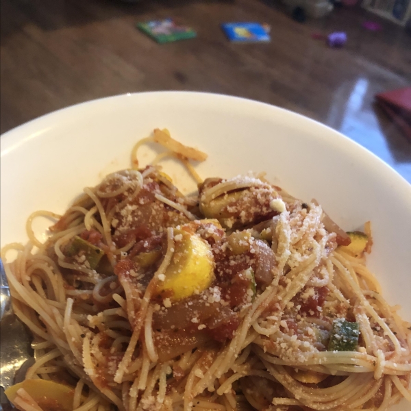 Zucchini Summer Pasta