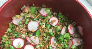 Wheat Berry Salad with Peas, Radishes, and Dill