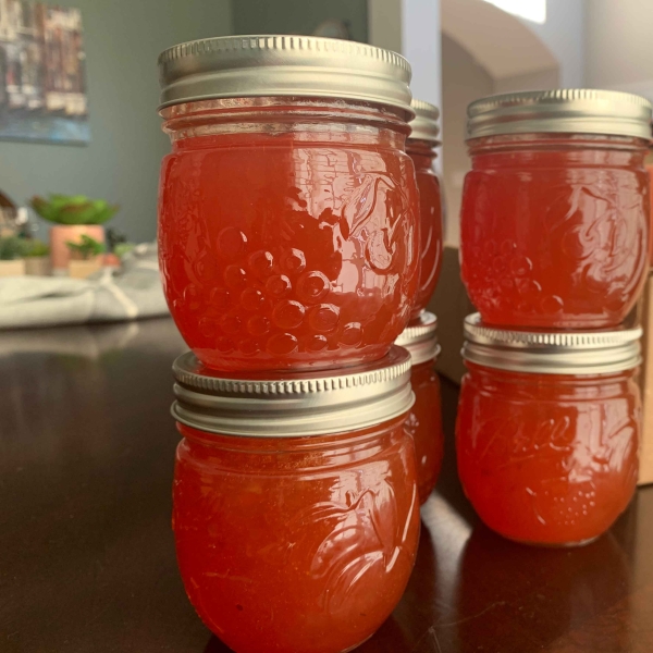 Ginger-Peach Jam