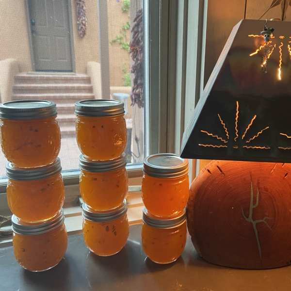 Ginger-Peach Jam