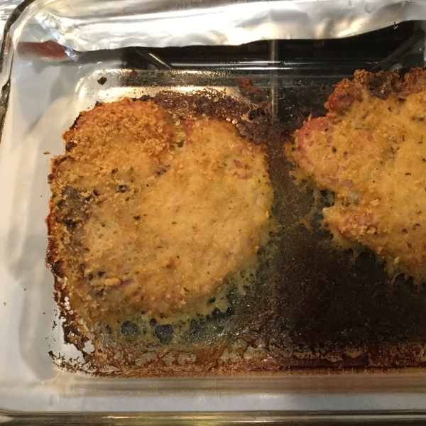 Easy Oven-Fried Pork Chops