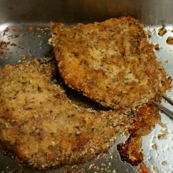 Easy Oven-Fried Pork Chops