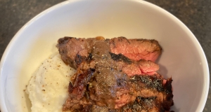 Grilled Coffee and Cola Skirt Steak