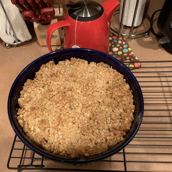 Healthier Apple Crisp