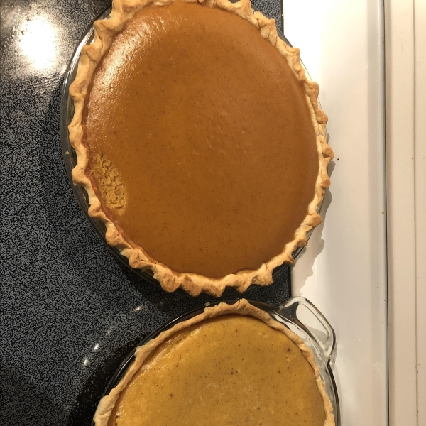 Mrs. Sigg's Fresh Pumpkin Pie