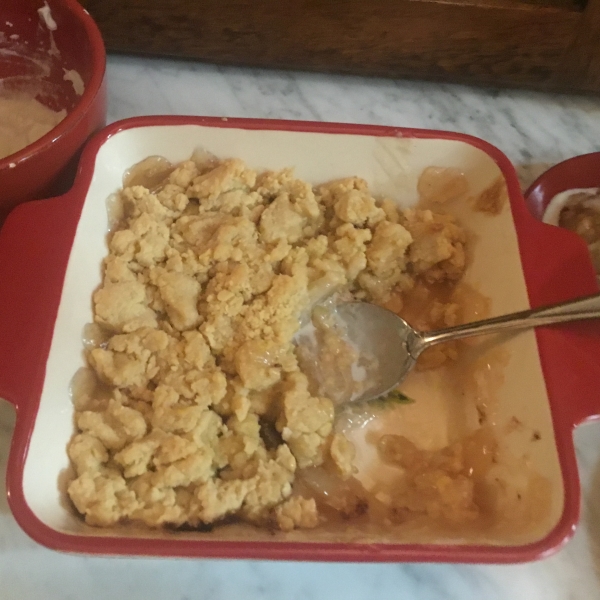 Easy Apple Crisp with Pie Filling