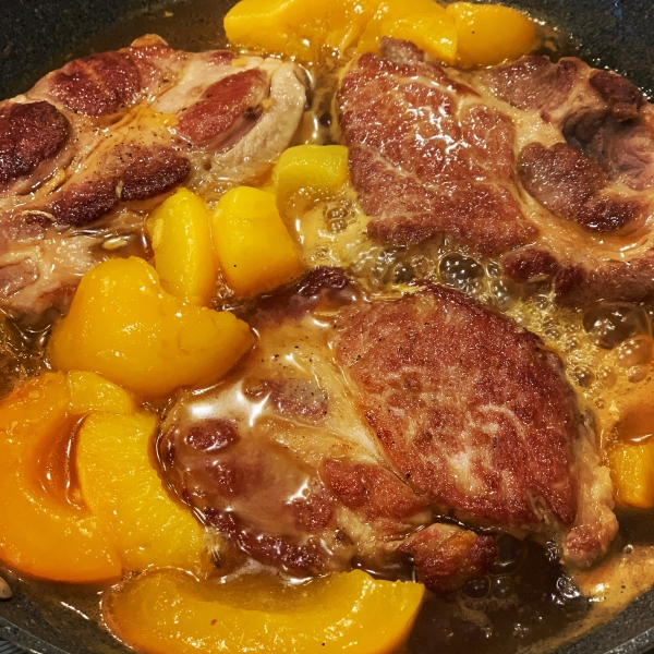 Peachy Pork Chops