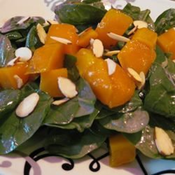 Spinach and Mango Salad