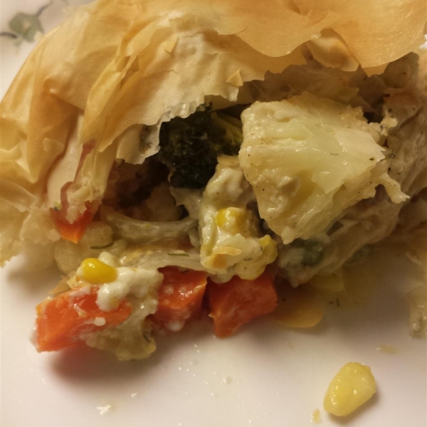 Vegetable Filo Pie