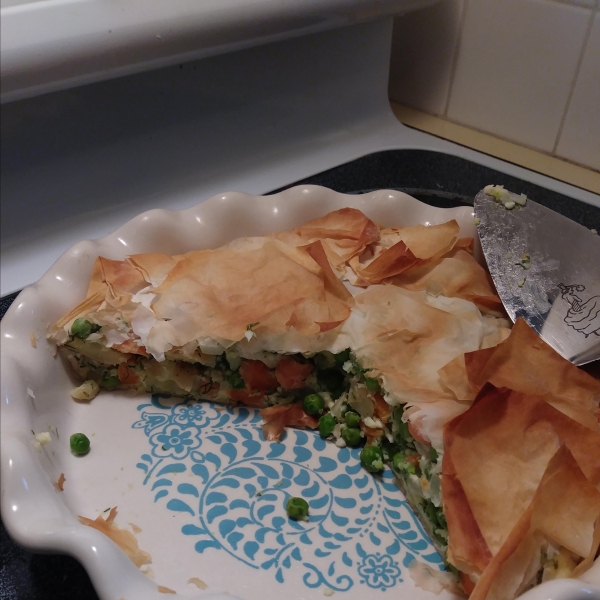 Vegetable Filo Pie