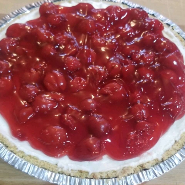 The Best Unbaked Cherry Cheesecake Ever