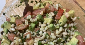 Avocado and Black Eyed Pea Salsa