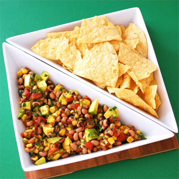 Avocado and Black Eyed Pea Salsa