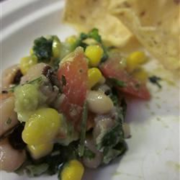 Avocado and Black Eyed Pea Salsa