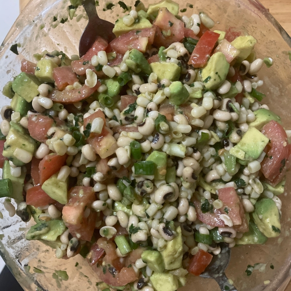 Avocado and Black Eyed Pea Salsa