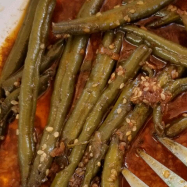 Fresh Green Beans with Heaven Sauce