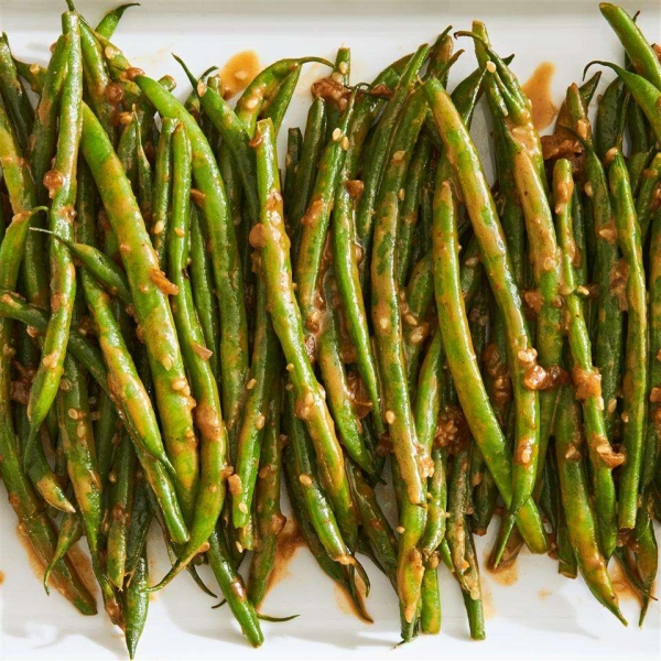 Fresh Green Beans with Heaven Sauce