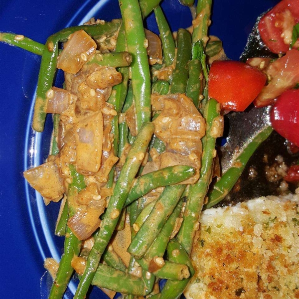 Fresh Green Beans with Heaven Sauce