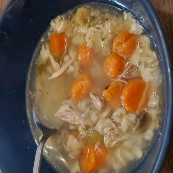 Hearty Barley Turkey Soup