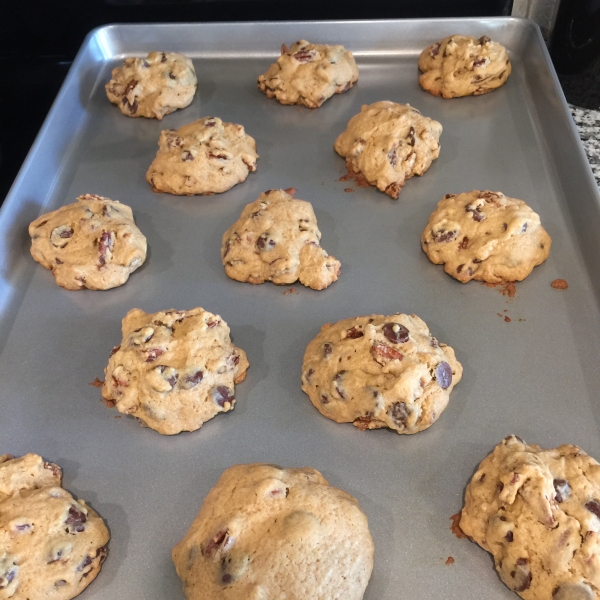 Chocolate-Chunk and Pecan Cookies