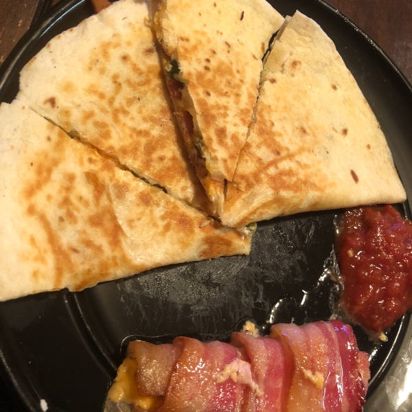 Jalapeno Popper Quesadillas