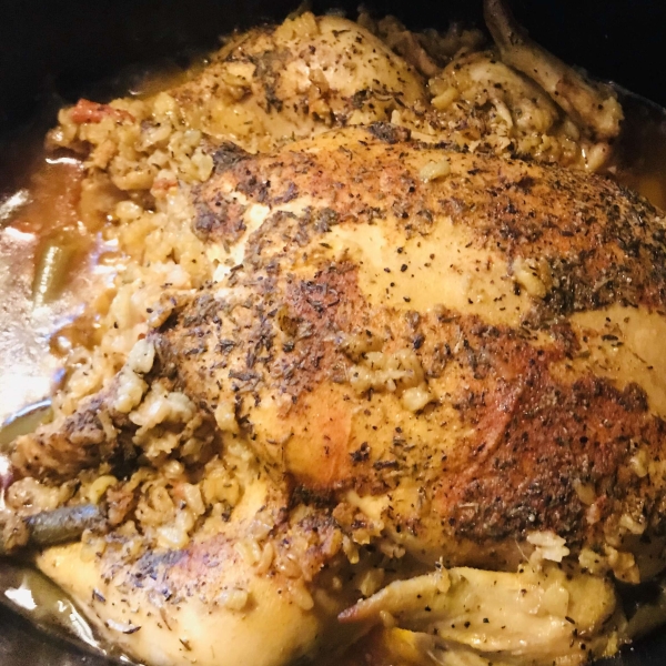 Slow Cooker Lemon Pepper Chicken