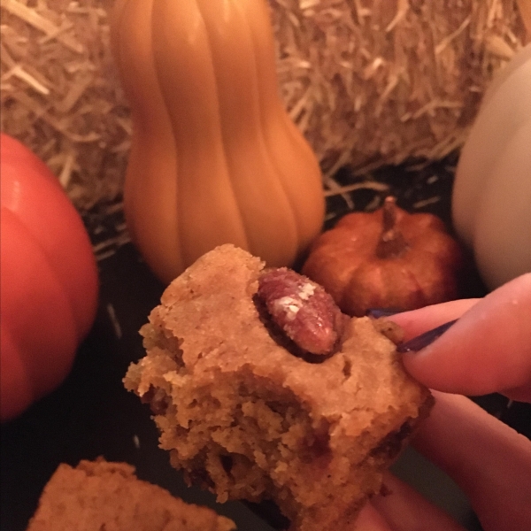 Pumpkin Bars with Cream Cheese Frosting