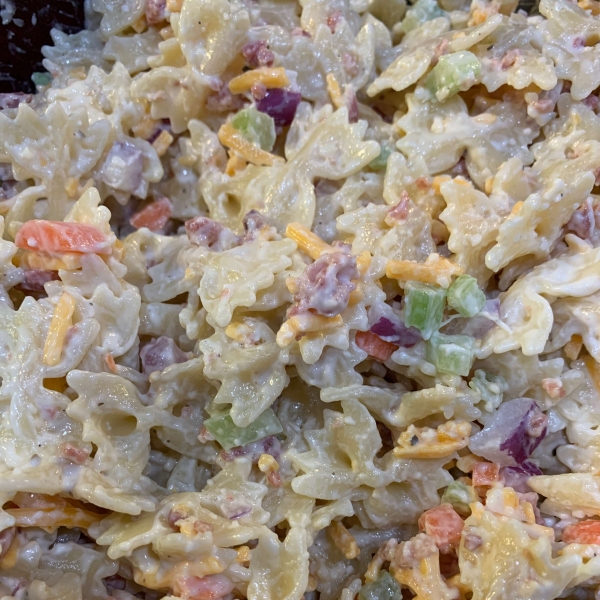 Ranch, Bacon, and Parmesan Pasta Salad