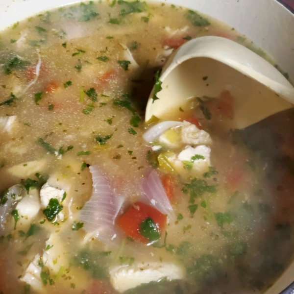 Sopa De Lima (Mexican Lime Soup)