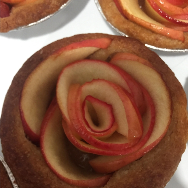 Mini Rose Apple Pies