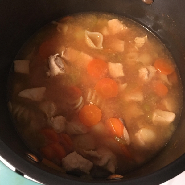 One-Step Chicken Noodle Soup