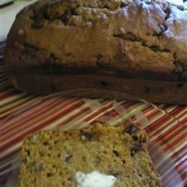 Chocolate Pecan Pumpkin Bread