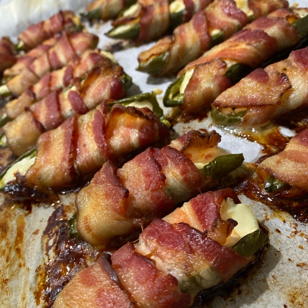 Grilled Bacon Jalapeño Wraps