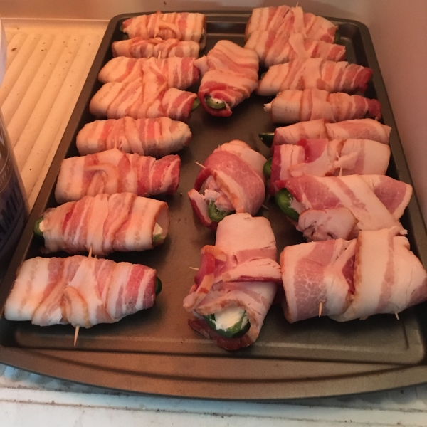 Grilled Bacon Jalapeño Wraps