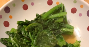 Asian-Inspired Mustard Greens