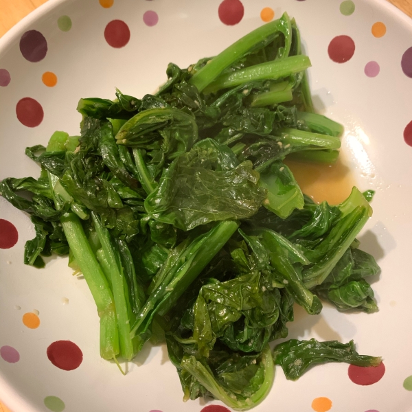 Asian-Inspired Mustard Greens