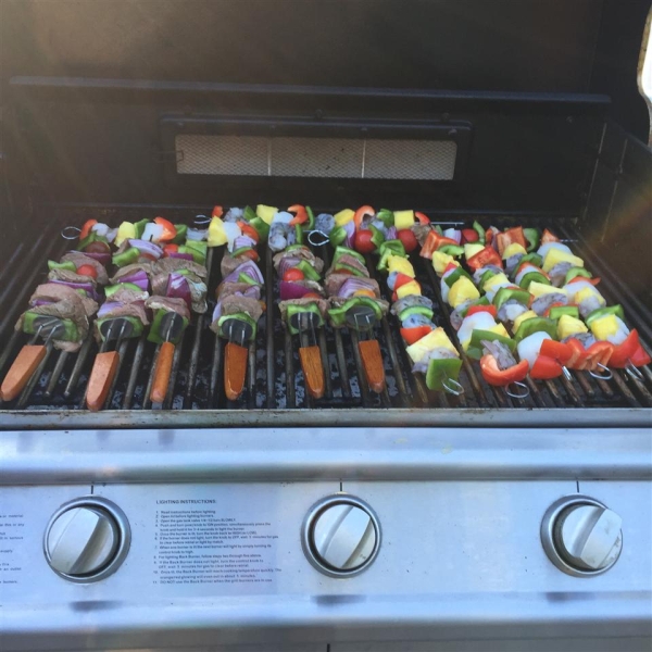 Scallop and Shrimp Kabobs