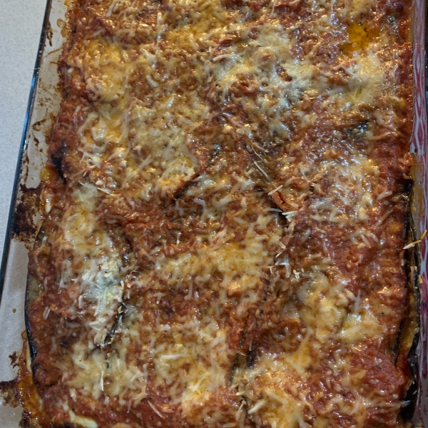 Italian Baked Eggplant with Parmesan (Parmigiana di Melanzane)