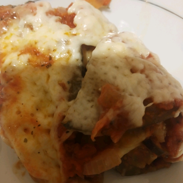 Italian Baked Eggplant with Parmesan (Parmigiana di Melanzane)