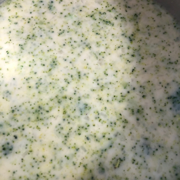 Low Fat Full Flavor Cream of Broccoli Soup